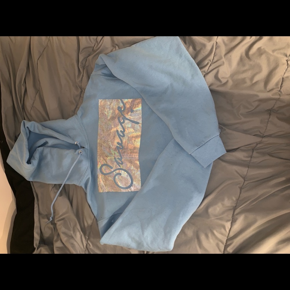Cropped hoodie